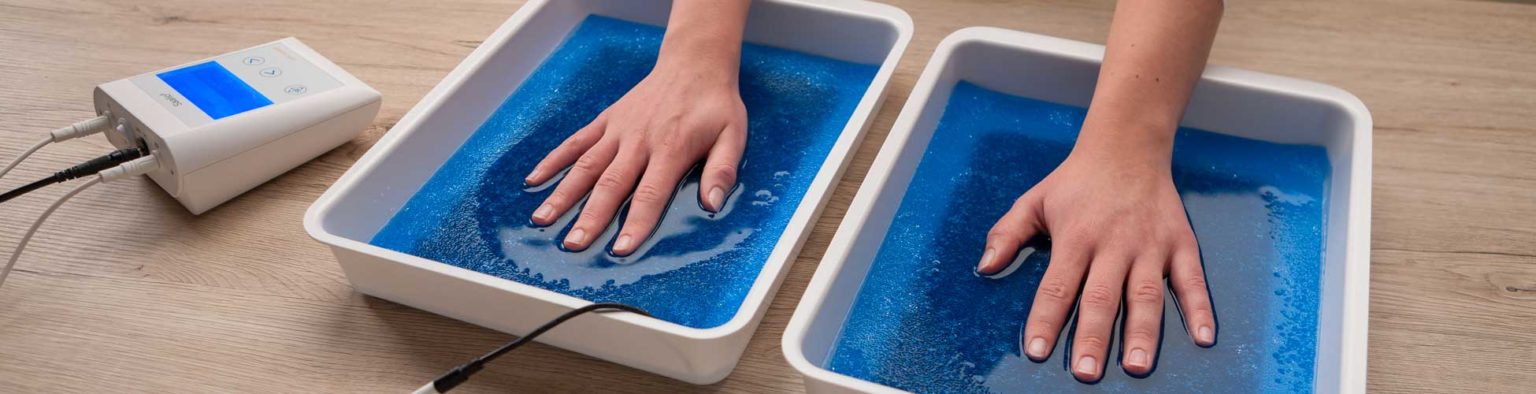 Iontophoresis Machines Therapy To Treat Hyperhidrosis Facialis
